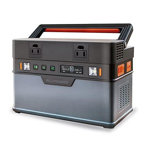 ALLPOWERS_ポータブル電源 500W 606Wh_製品画像