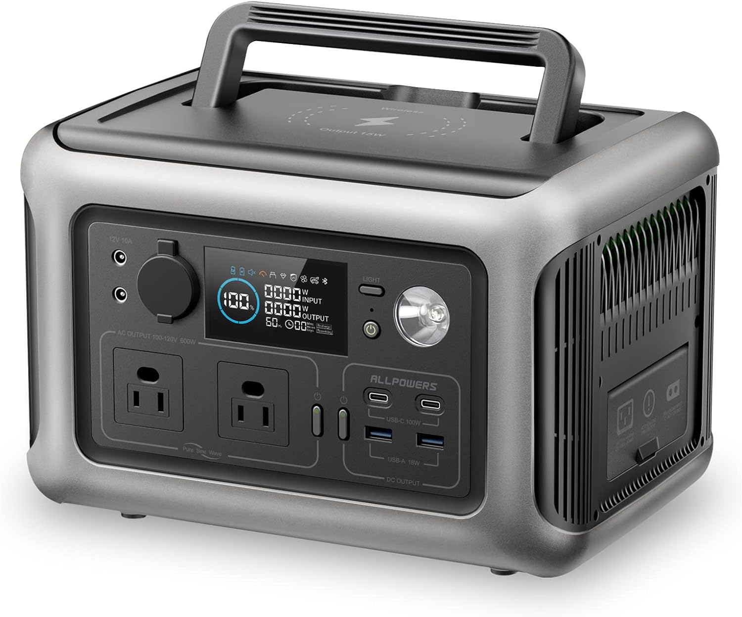 ALLPOWERS（オールパワーズ）のポータブル電源 R600を隅々までレビュー  