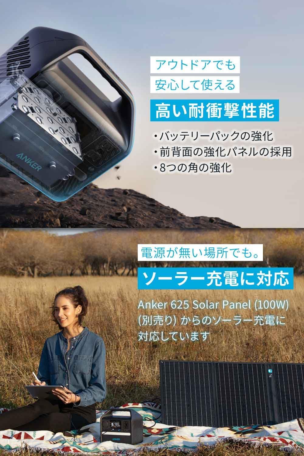 ポタ電.com】Anker（アンカー）の522 Portable Power Stationを隅々 