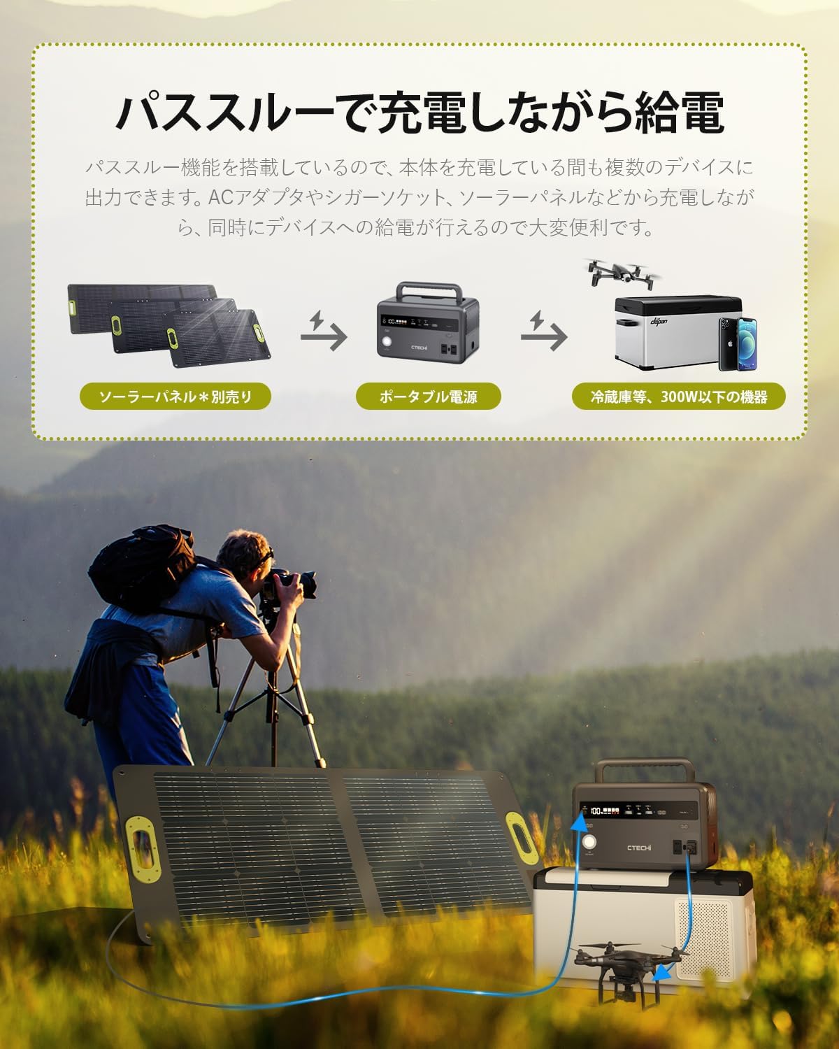 ポタ電.com】CTECHi（シーテッチ）のGT300 299Whを隅々までレビュー 