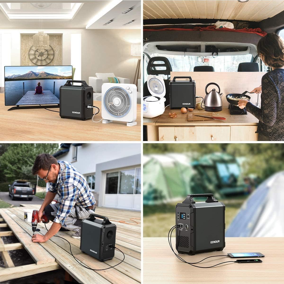 ポタ電.com】EENOUR（イーノウ）のポータブル電源 EB120を隅々まで 