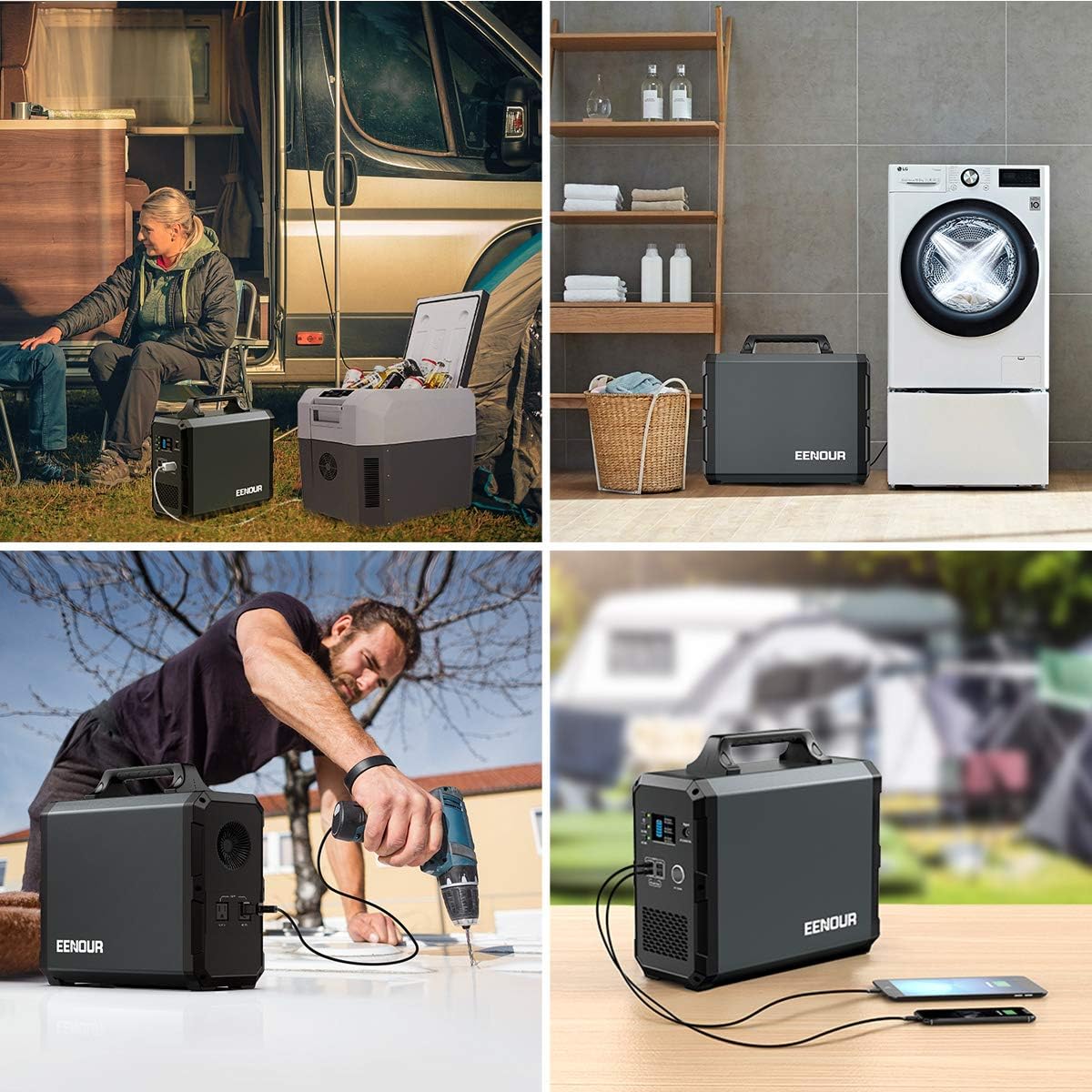 ポタ電.com】EENOUR（イーノウ）のポータブル電源 EB180を隅々まで 