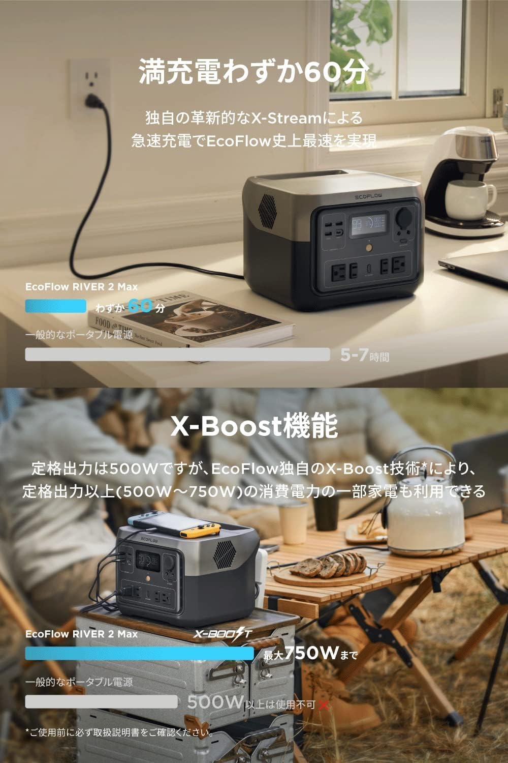 ポタ電.com】EcoFlow（エコフロー）のRIVER 2 Maxを隅々までレビュー 