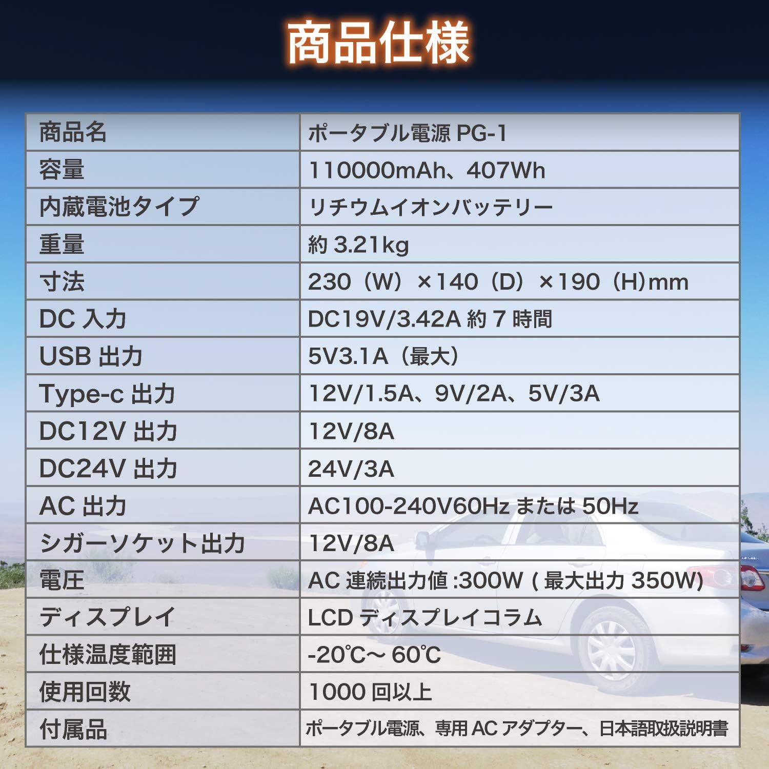 FACE8のポータブル電源 PG-1を隅々までレビュー | POTADEN.com (ポタ電 