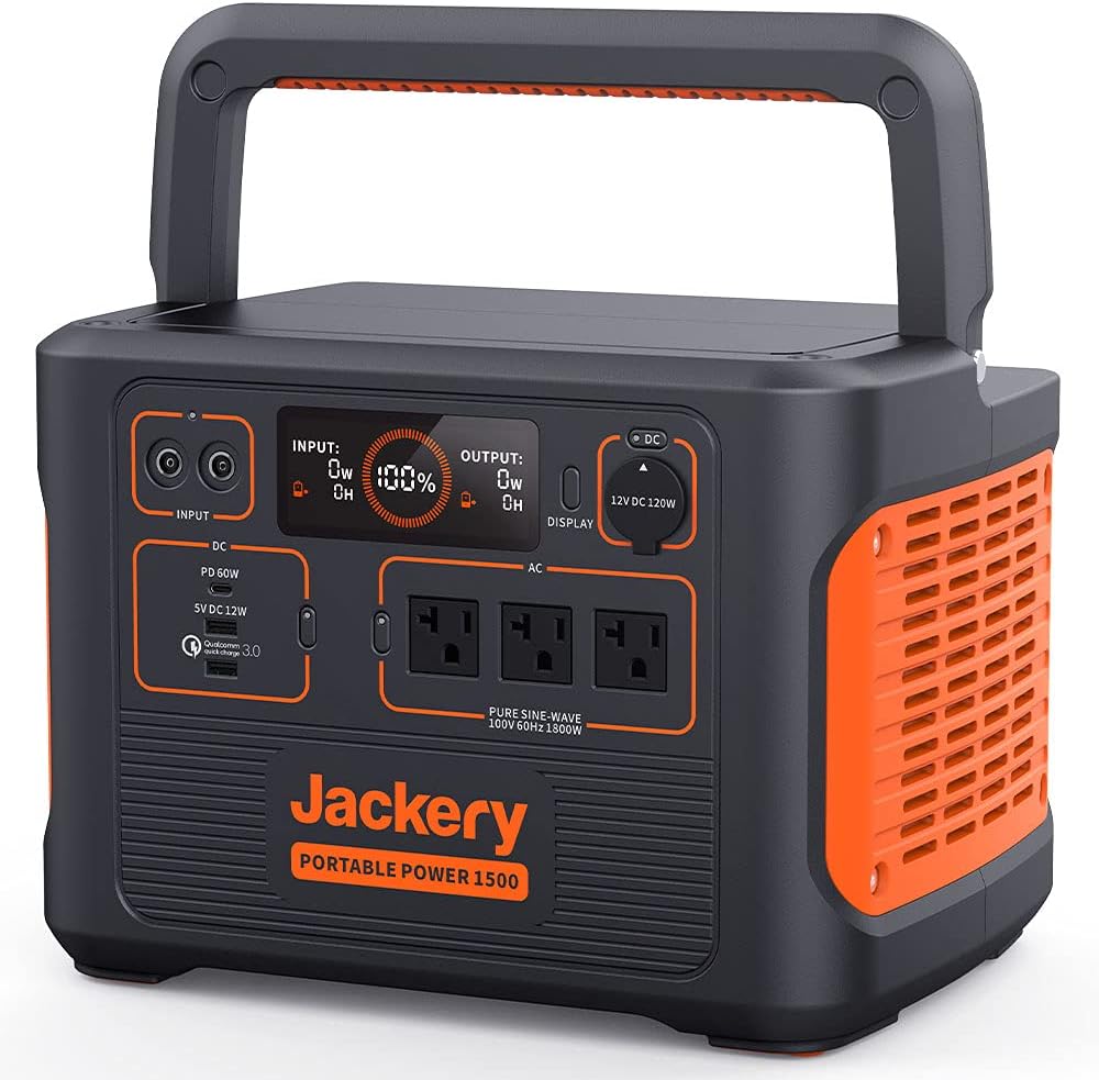 Jackery ポータブル電源 1500 PTB152 